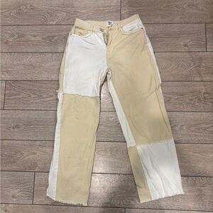 Princess Polly color block jeans